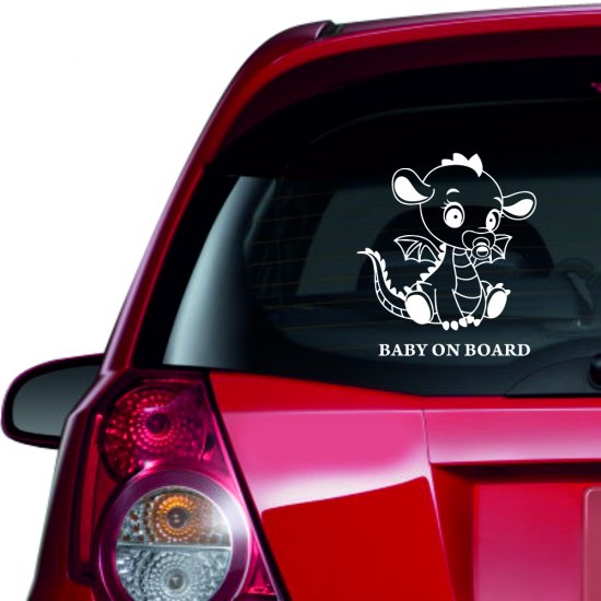 Car sticker - Baby on board 34